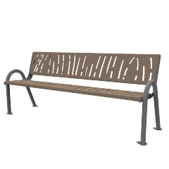 Banc Rondo découpe laser geos