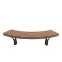 Banquette étroite courbe Idylle 3 places