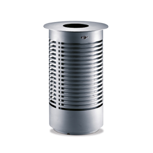 Stainless steel litter bins