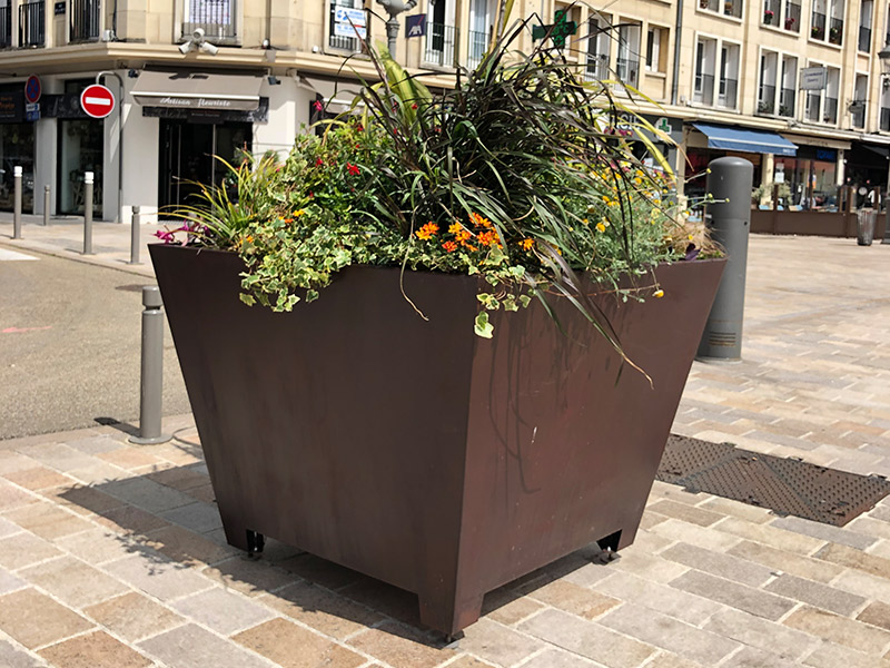 Corten jardinière - Beauvais
