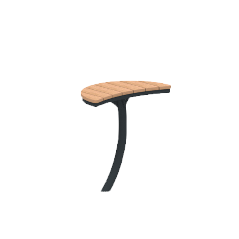 Curve shelf