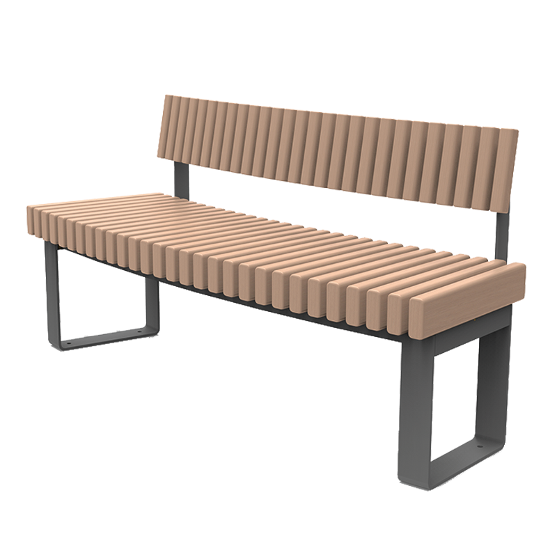 Banc courbe