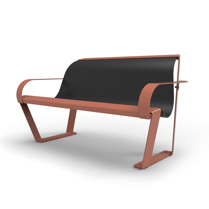 Banc 2 places avec accoudoirs