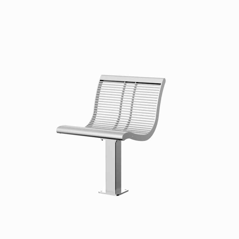 Solo seat stainless steel
