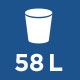 58 L