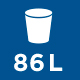 86 L