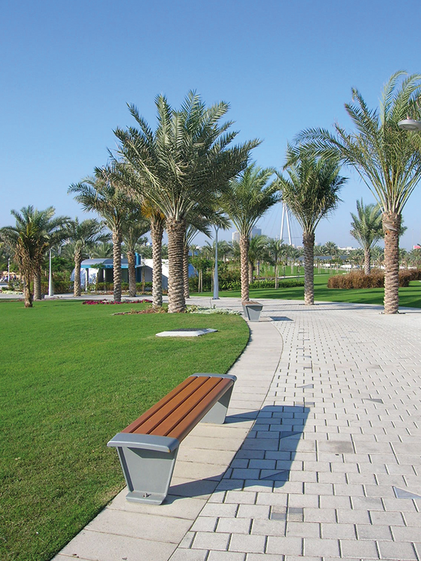 Métropolis - bench - 10 0215 - Dubaï - Emirats Arabes Unis

