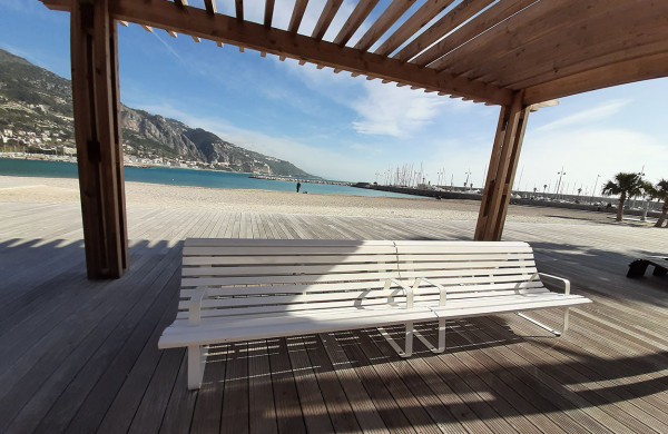 Azur seats  in Menton (France)