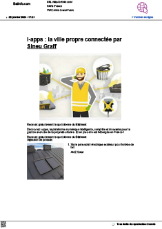 i-apps : la ville propre connectée par Sineu Graff