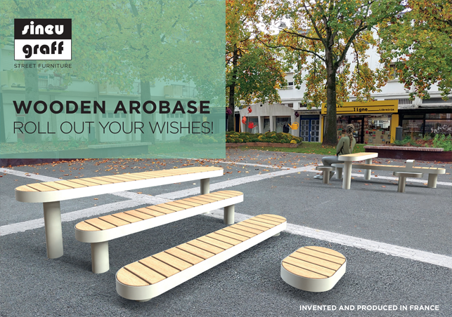 WOODEN AROBASE - ROLL OUT YOUR WISHES!